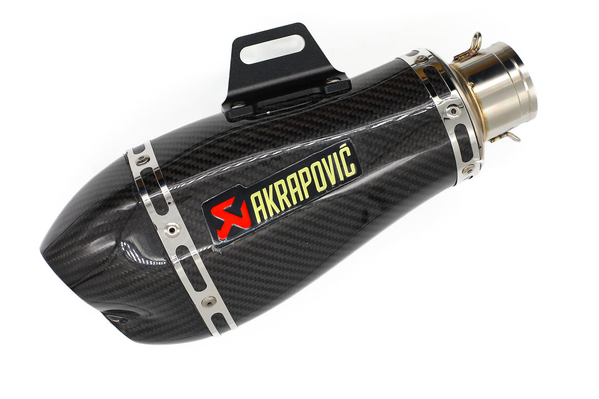 PIPETA AKRAPOVIC DOBLE SALIDA CARBONO TIPO A