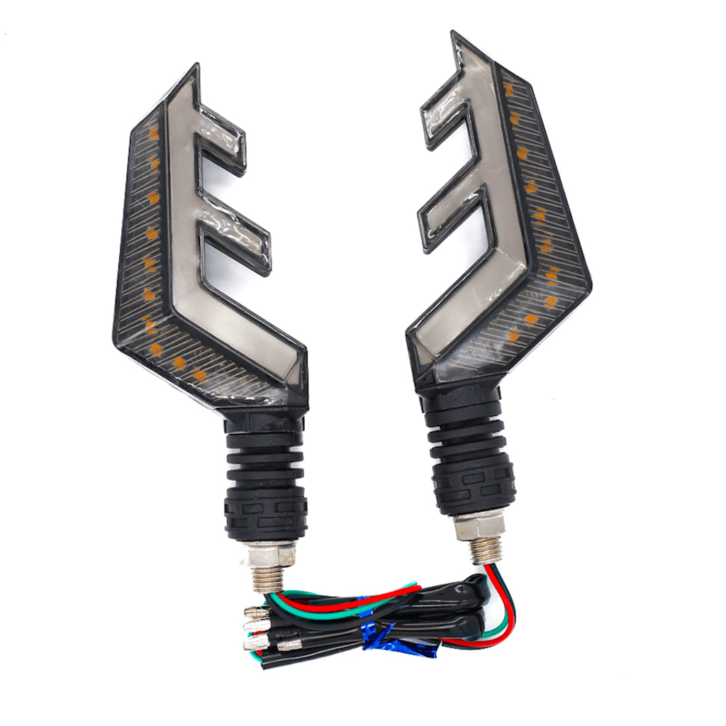 DIRECCIONAL SECUENCIAL 3 LINEAS AZUL