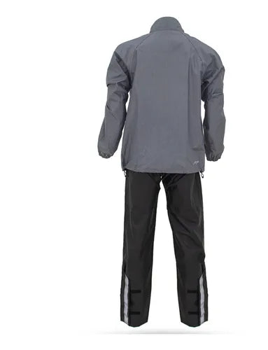 IMPERMEABLE TORNADO C2 NEGRO GRIS TALLA 2XL