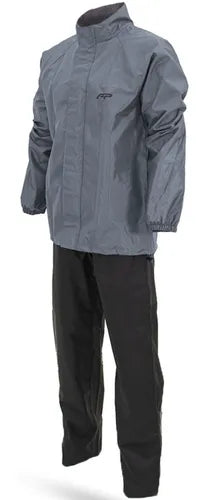 IMPERMEABLE TORNADO C2 NEGRO GRIS TALLA 2XL