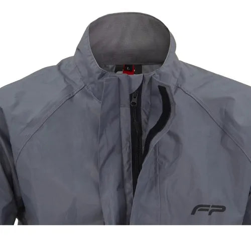 IMPERMEABLE TORNADO C2 NEGRO GRIS TALLA 2XL