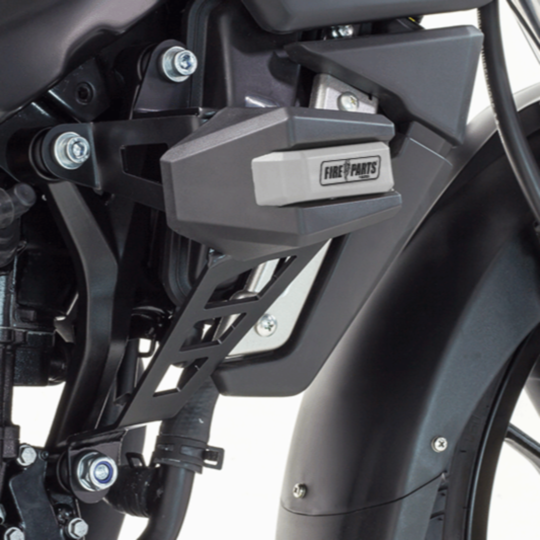 DEFENSA GHOST NEGRO-GRIS PULSAR 200 NS