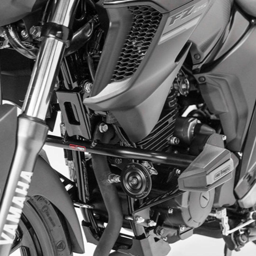 DEFENSA GHOST NEGRO-GRIS YAMAHA FZ 25