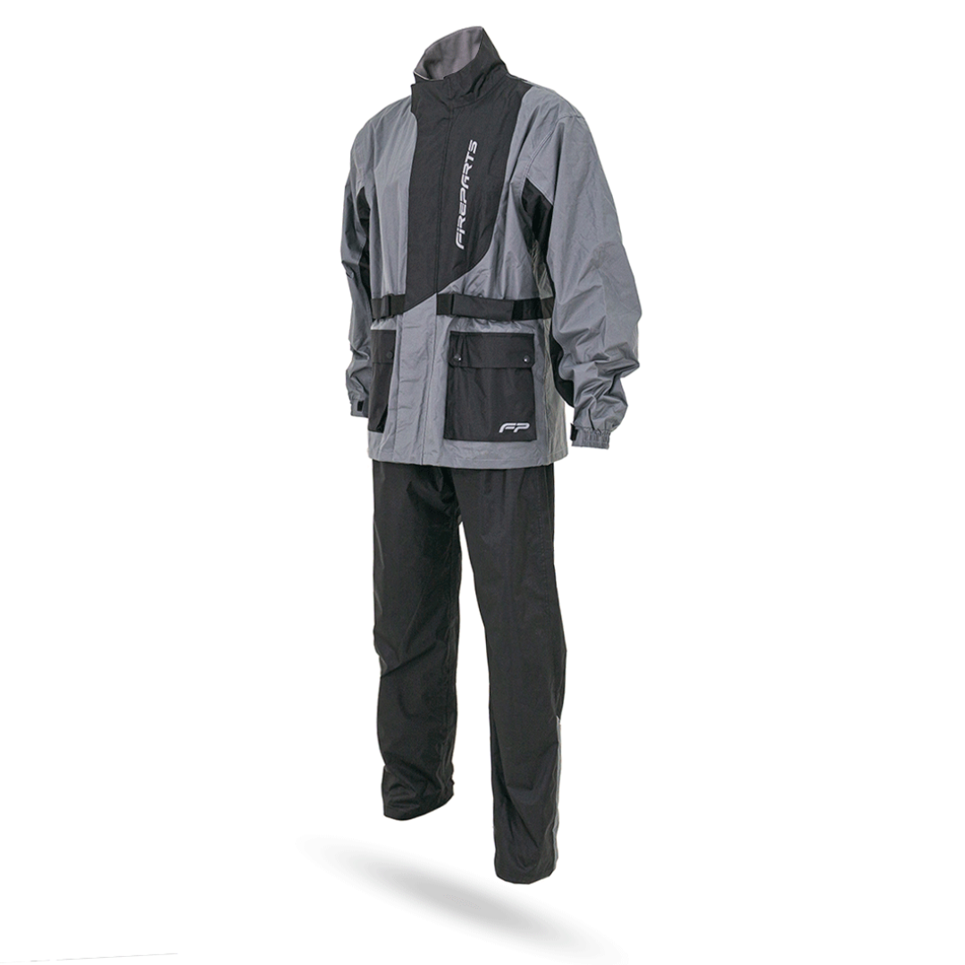 IMPERMEABLE CYCLONE NEGRO L