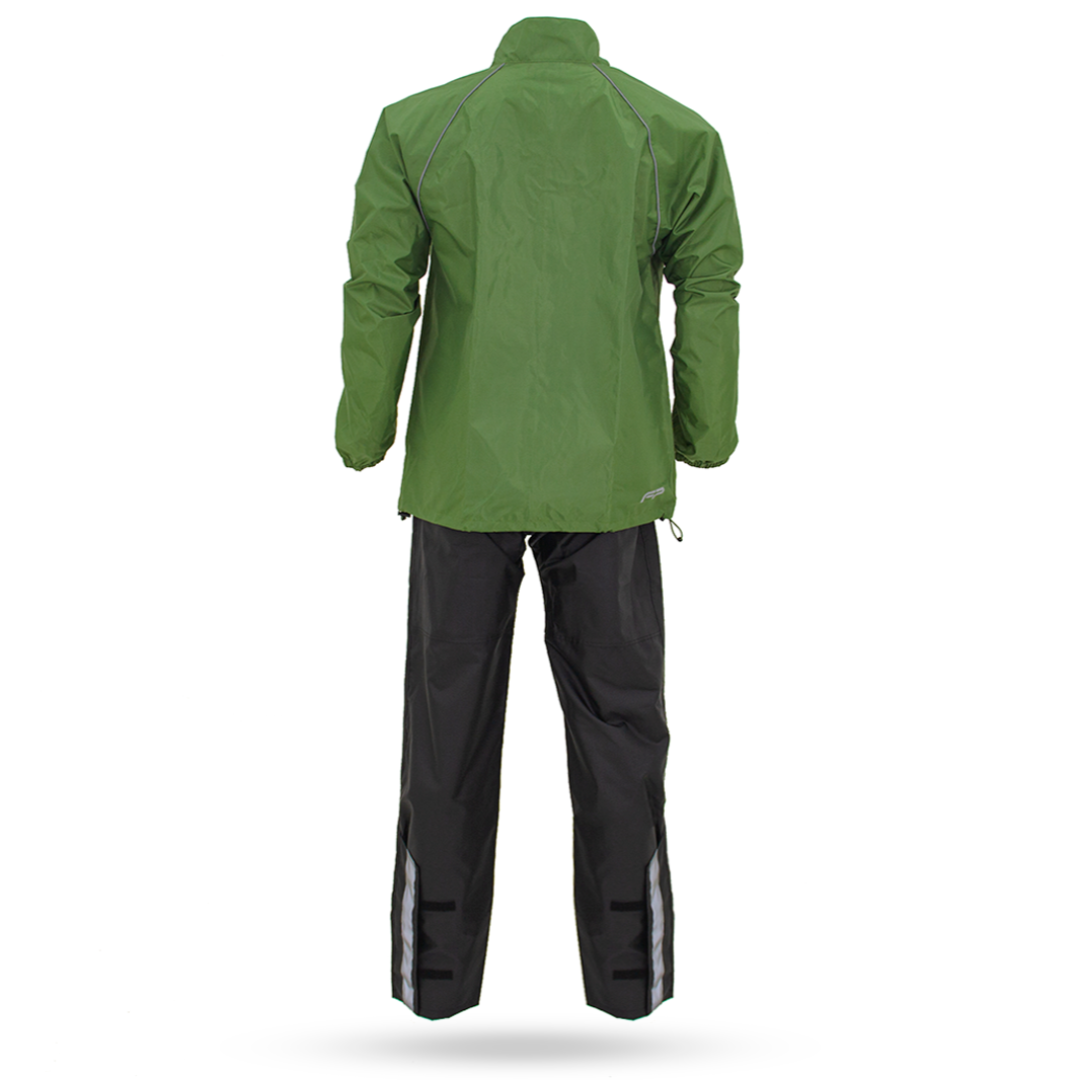 IMPERMEABLE TORNADO C2 NEGRO VERDE TALLA 2XL