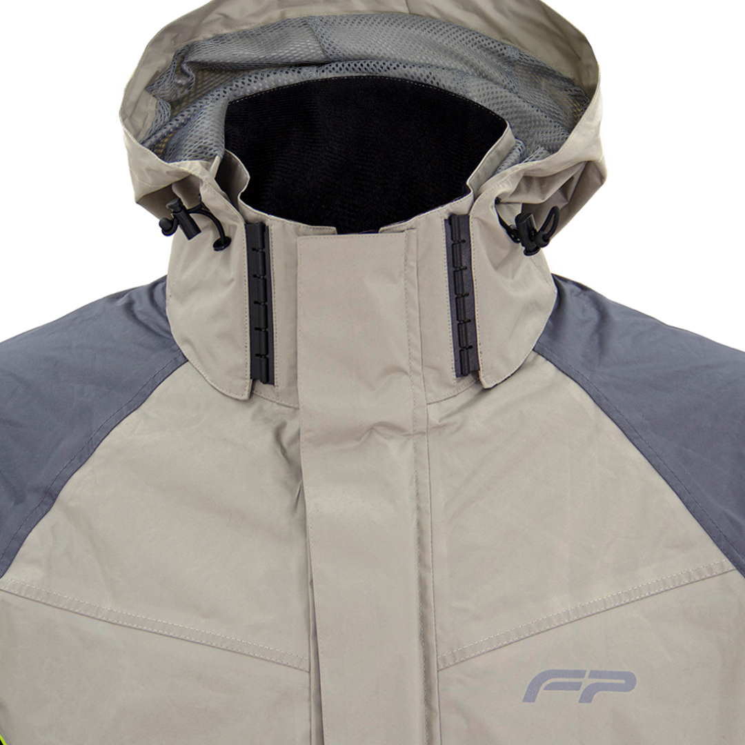 IMPERMEABLE TSUMANI GRIS AMARILLO TALLA L