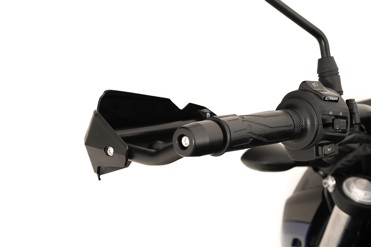 CORTAVIENTOS 7/8 TODAS LAS MOTOS NEGRO-GRIS