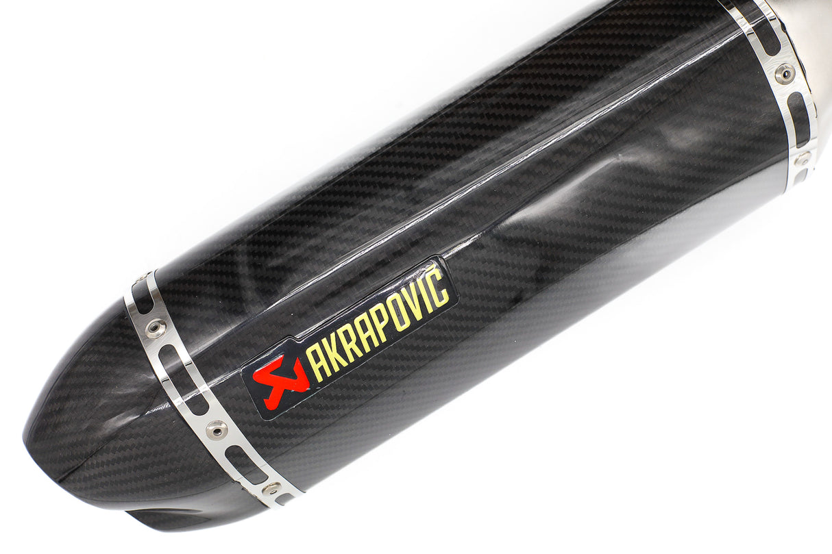 PIPETA AKRAPOVIC 6 LADOS DOBLE SALIDA CARBONO