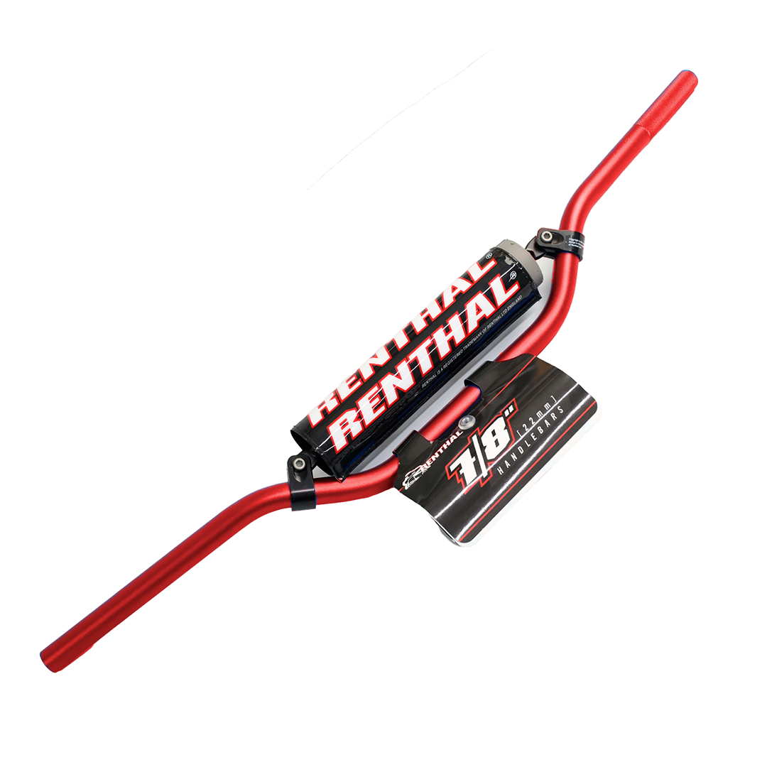 MANUBRIO RENTHAL ORIGINAL 7/8 ENDURO ROJO