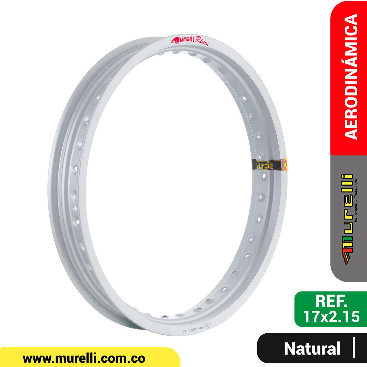 RIN 215 X 17 AERODINAMICO NATURAL MURELLI