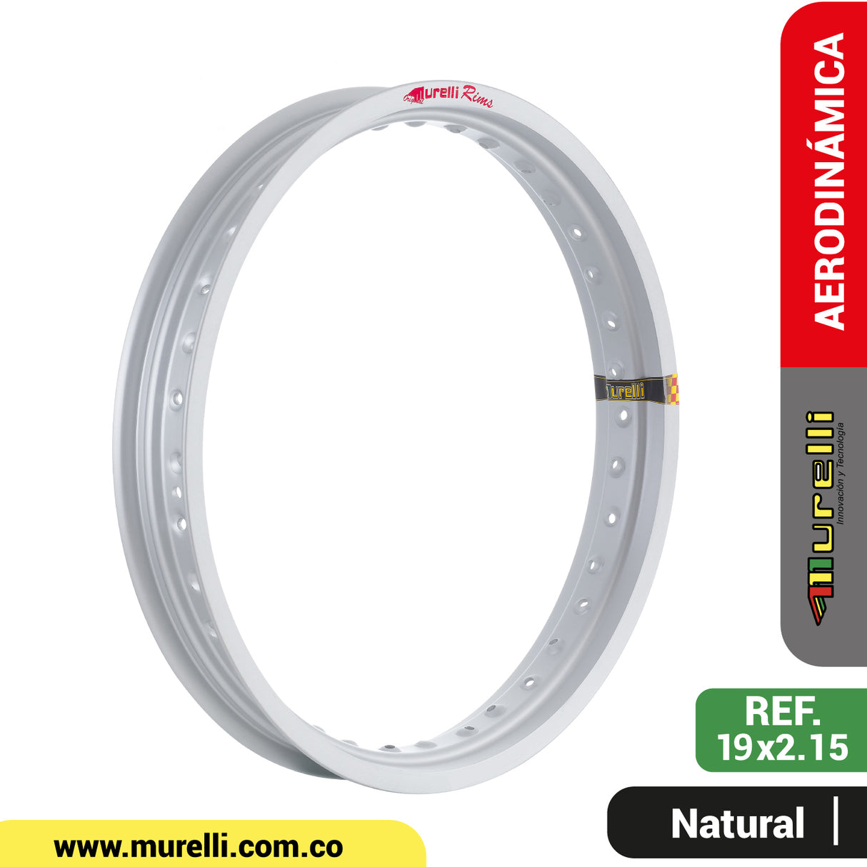 RIN 215 X 19 AERODINAMICO NATURAL MURELL