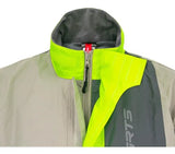 IMPERMEABLE CYCLONE GRIS NEON 2XL