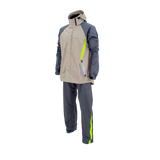 IMPERMEABLE TSUMANI GRIS AMARILLO TALLA L