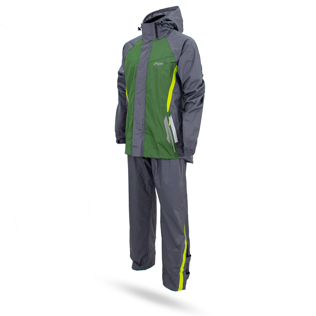 IMPERMEABLE TSUNAMI VERDE NEON TALLA 2XL