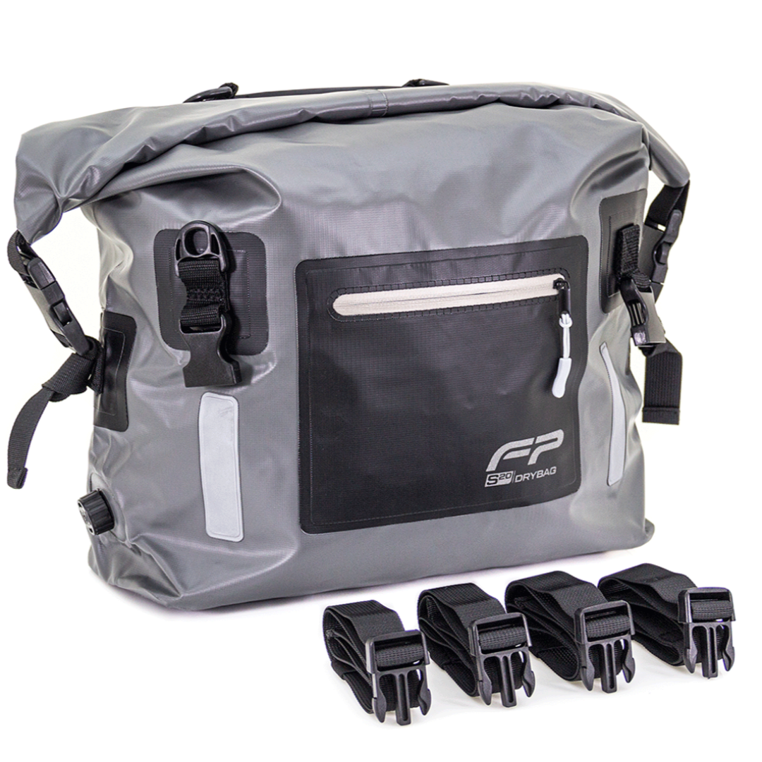 MALETA IMPERMEABLE FP DRYBAG S20 NEGRO-GRIS