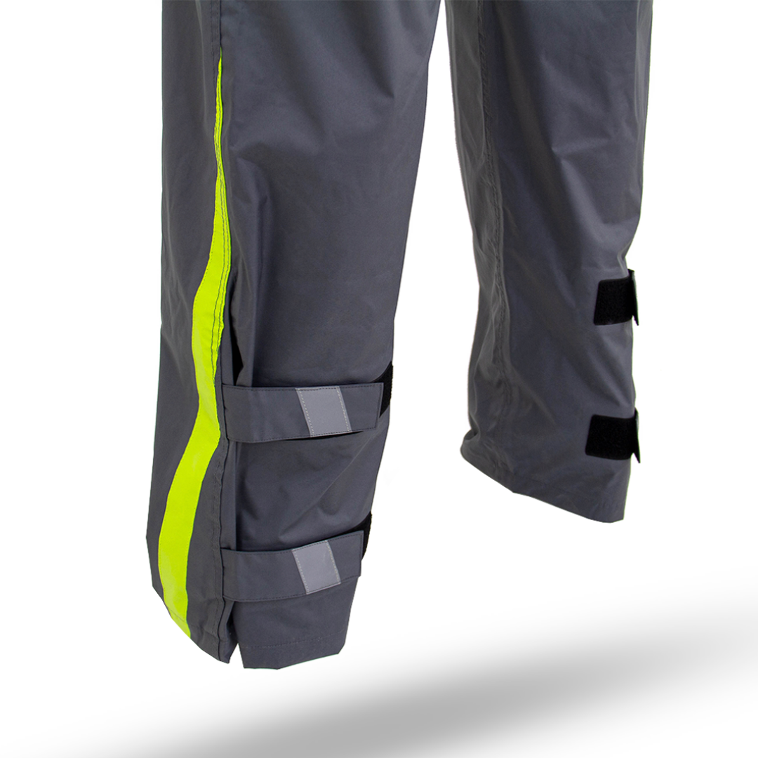 IMPERMEABLE TSUMANI GRIS AMARILLO TALLA L