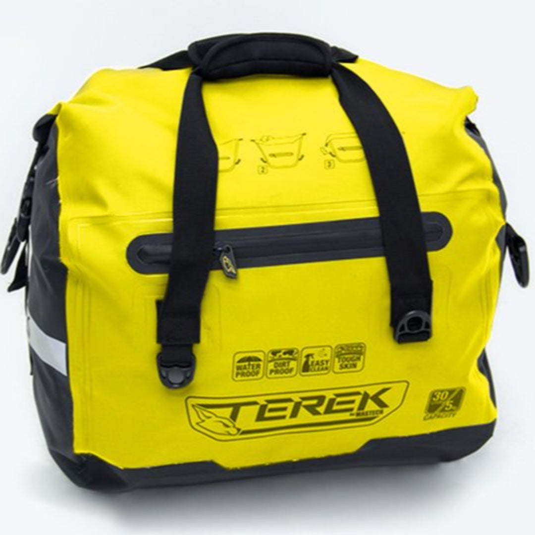MALETA SUPERIOR MASTECH DRYBAG 30 LT AMARILLO