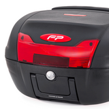 MALETAS PLASTICAS NUCLEAON CASE E60 40 LITROS NEGRA-ROJO