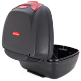 MALETAS PLASTICAS NUCLEAON CASE E60 40 LITROS NEGRA-ROJO
