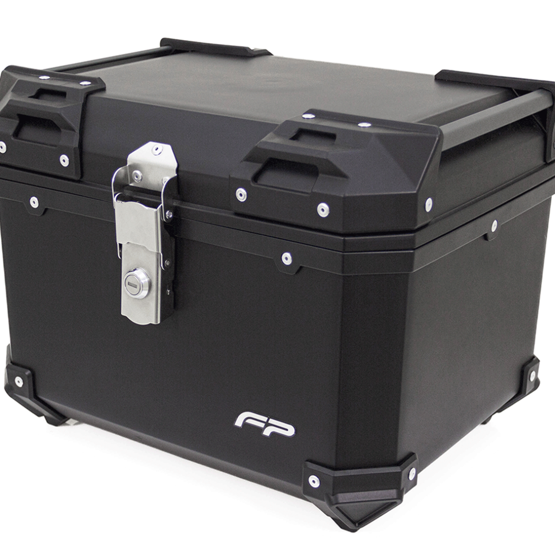 MALETA PLASTICA CUADRADA MAVERICK 2.0 DE 40 LITROS NEGRO