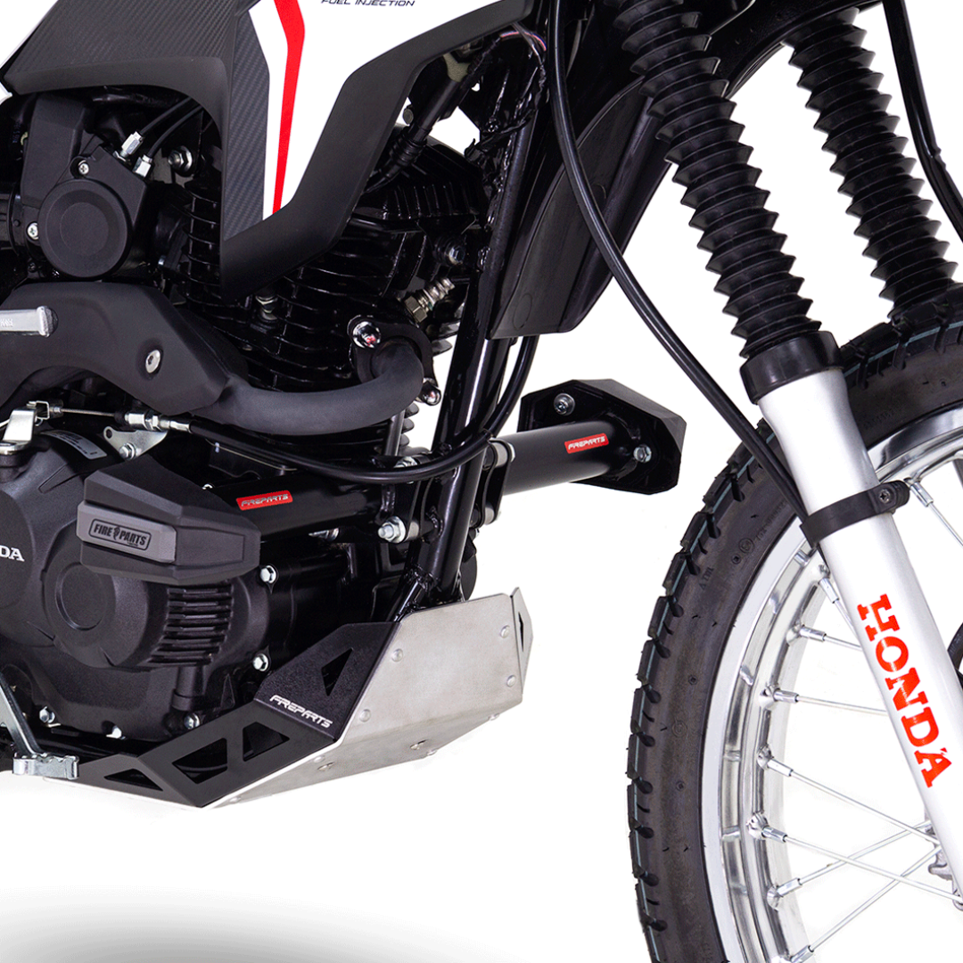 DEFENSA GHOST XRE 300 NEGRO-GRIS