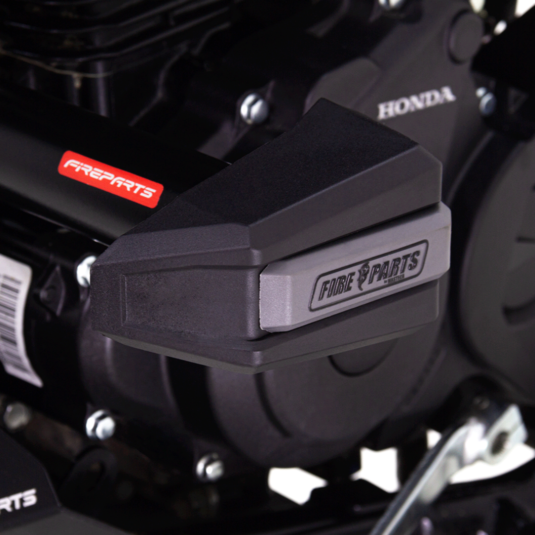 DEFENSA GHOST NEGRO-GRIS HONDA XRE 190