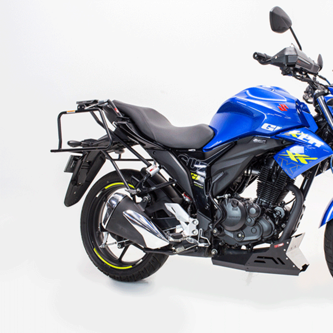 SOPORTE MALETAS PLASTICAS LATERAL SUZUKI GIXXER 150
